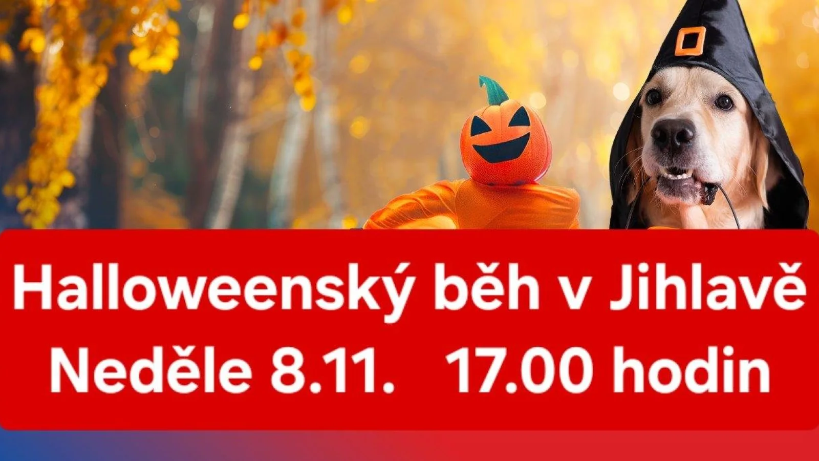 Halloweenský běh s Rozběháme Jihlavu – Sportovní akce, Jihlava