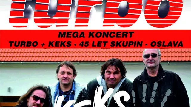 Turbo + keks – mega koncert - 45 let výročí skupin – Koncert, Třešť