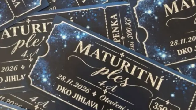 Maturitní ples 4A TRIVIS – Ples / zábava, Jihlava