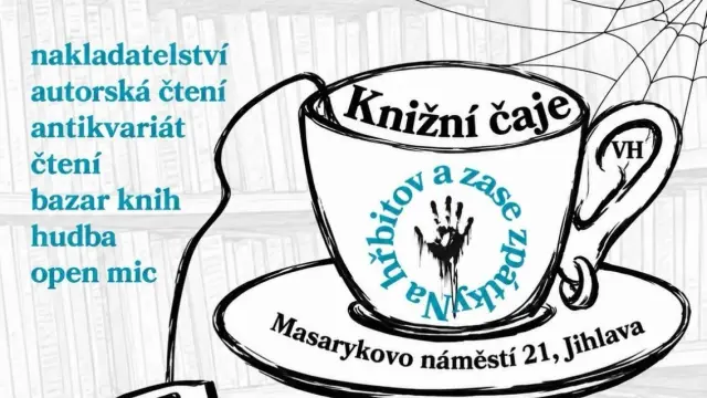 Knižní čaje VII. Na hřbitov a zase zpátky – Jiné, Jihlava