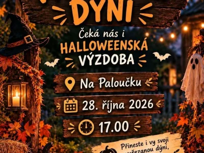 Rozsvícení dýní na Paloučku – fotografie 1